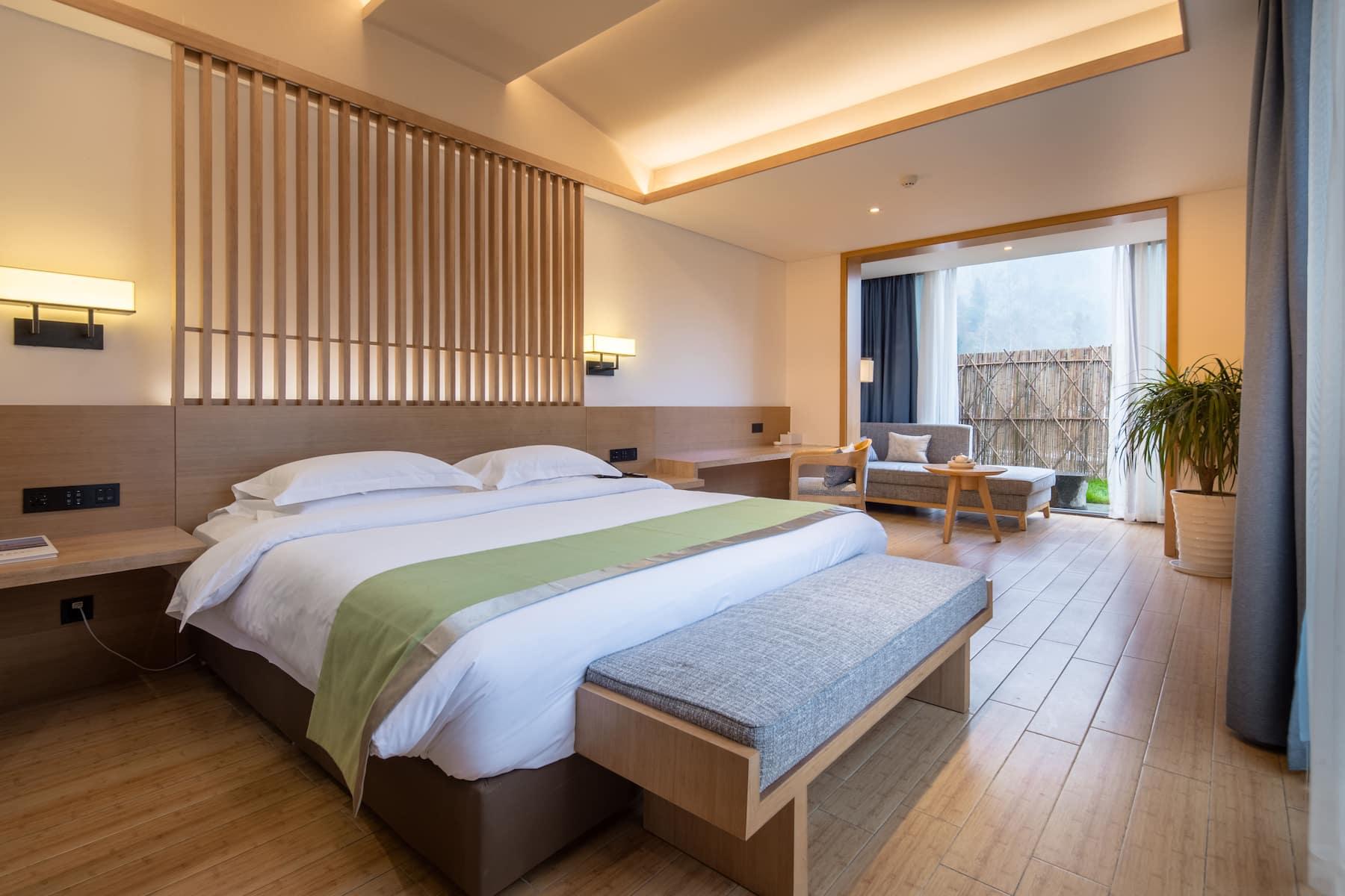 Howard Johnson Huashuiwan Hot Springs Resort تشنجدو المظهر الخارجي الصورة